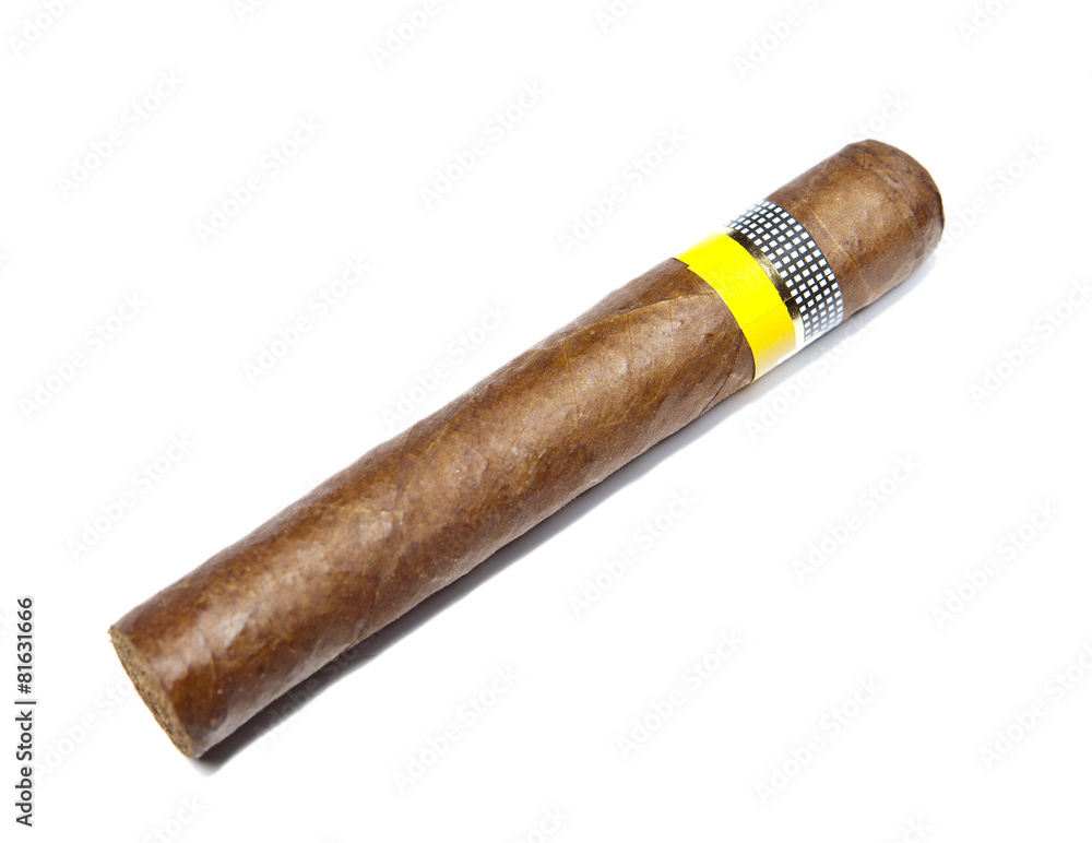 The Cuban cigars, hand made..