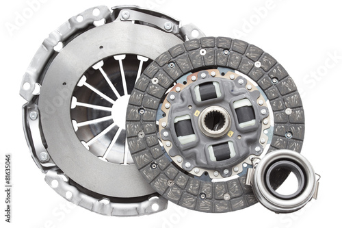 replacement clutch kit on a white background photo