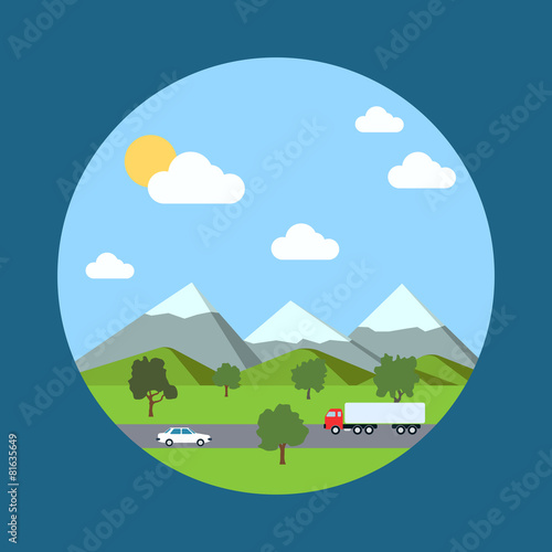 Landscape background