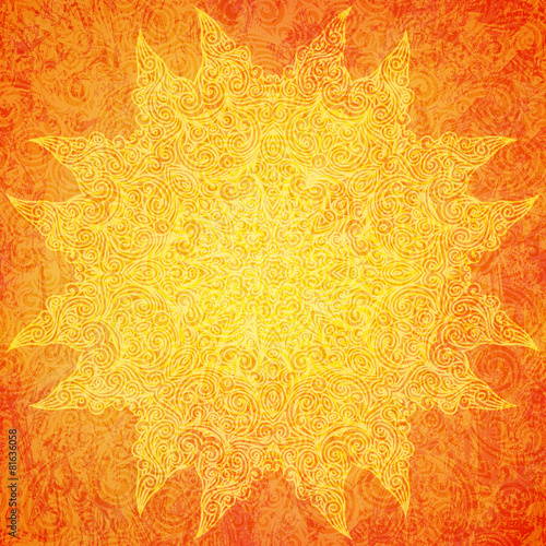 Indian pattern, vector illustration