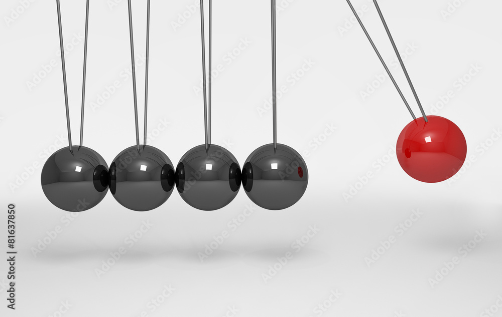 Teamwork Concept with 3d Time Balls Teamwork Concept with 3d Time Balls