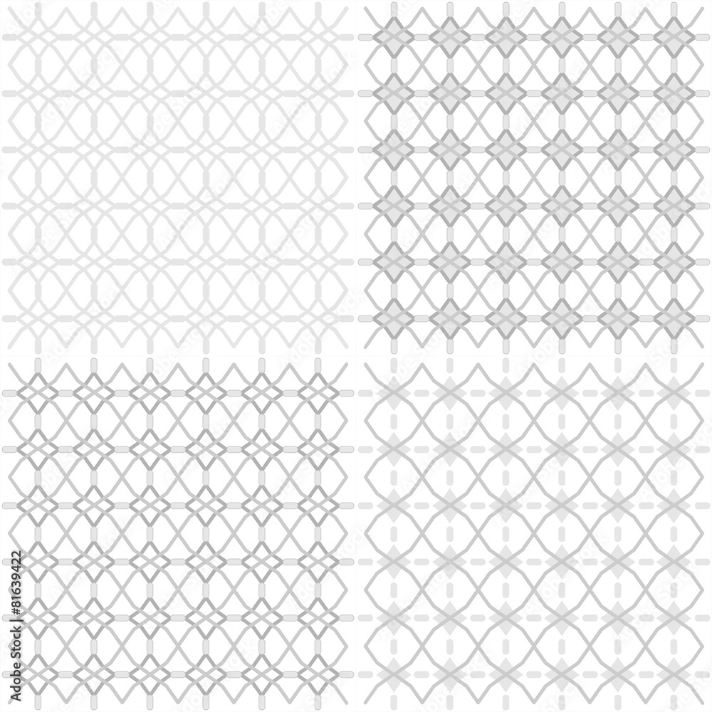 Seamless geometric openwork pattern - Illustration Seamless geometric openwork pattern - Illustration