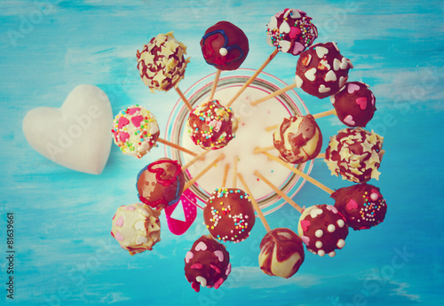 Glückwunschkarte - Cake Pops