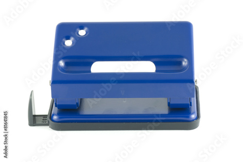 Hole puncher isolated on white background