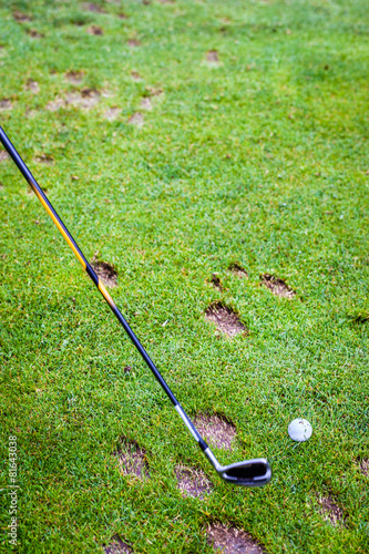 Canvas Print Golf driving range