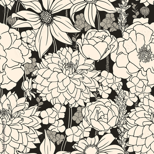 Floral seamless pattern
