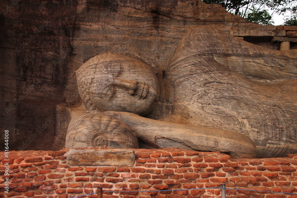 Buddha statue in Sri Lanka