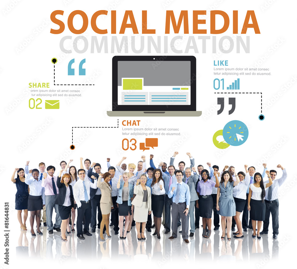 Social Media Social Networking Technology Connection Concept Social Media Social Networking Technology Connection Concept