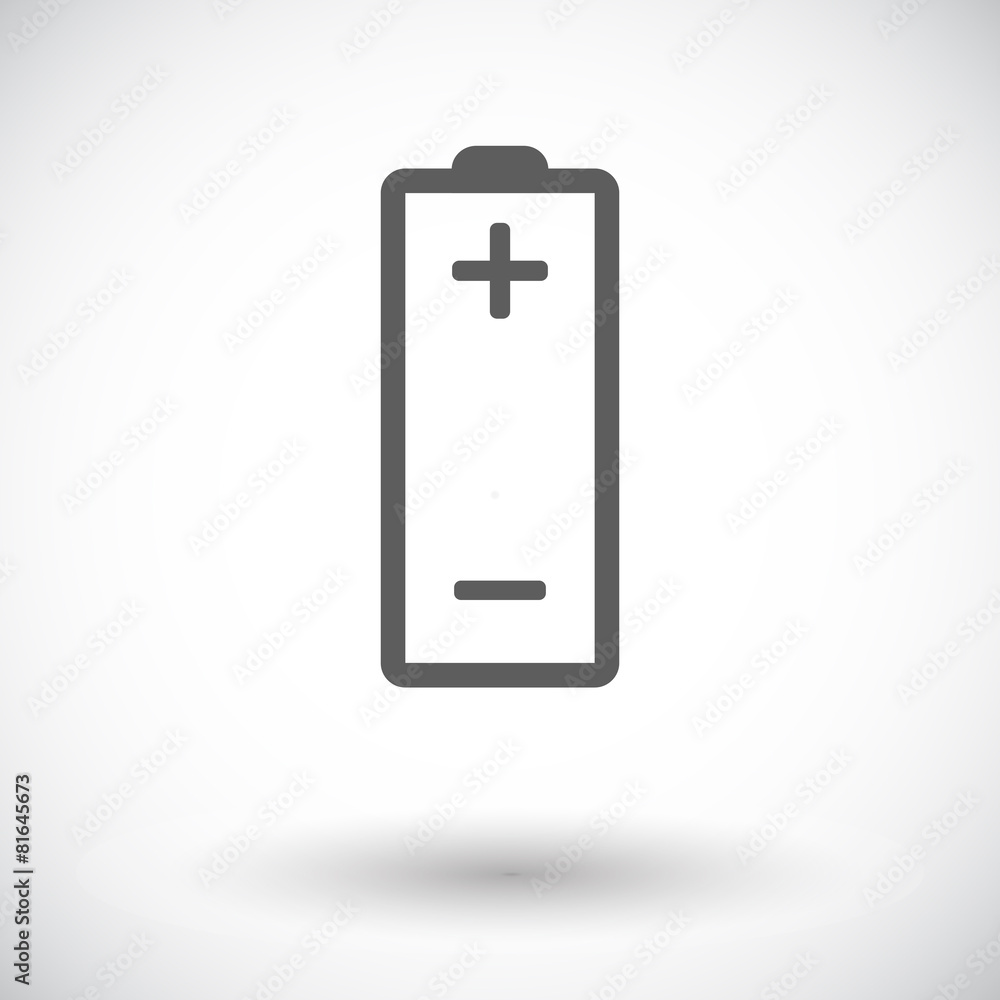 Battery icon. Battery icon.