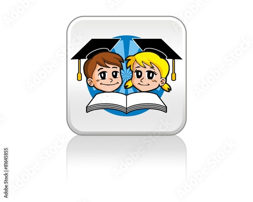 child learn scholar education book logo image vector