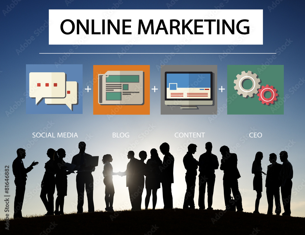 Online Marketing Business Content Strategy Target Concept Online Marketing Business Content Strategy Target Concept