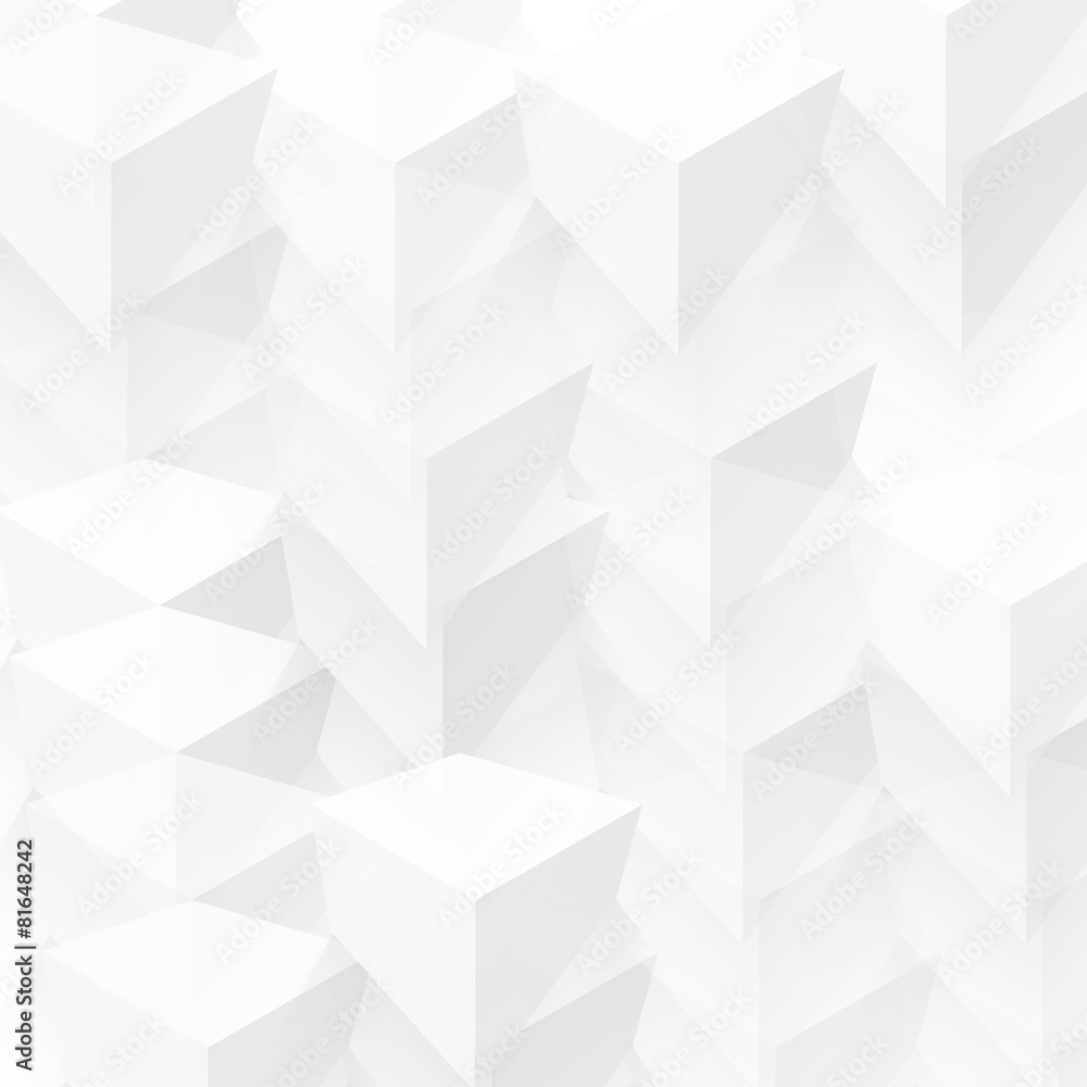 Vector Abstract geometric shape from gray cubes. Vector Abstract geometric shape from gray cubes.