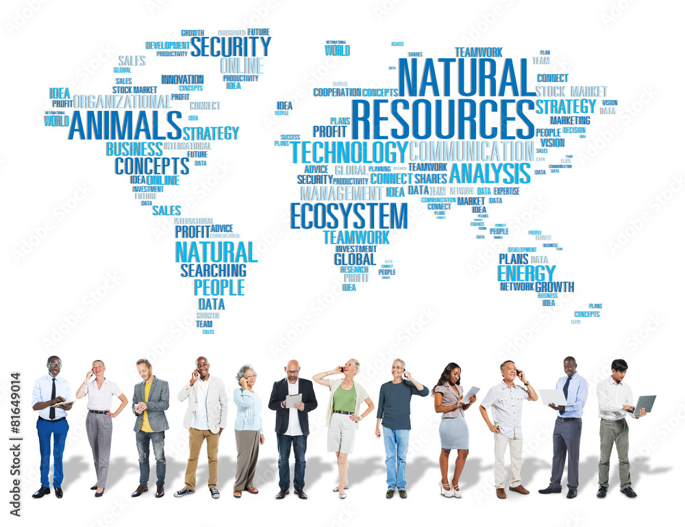 Natural Resources Environmental Conservation Concept Natural Resources Environmental Conservation Concept