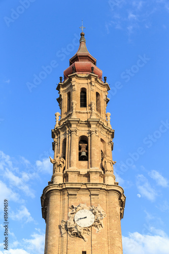 Cathedral of La Seo, in the famous Plaza del Pilar, Zaragoza © pigprox