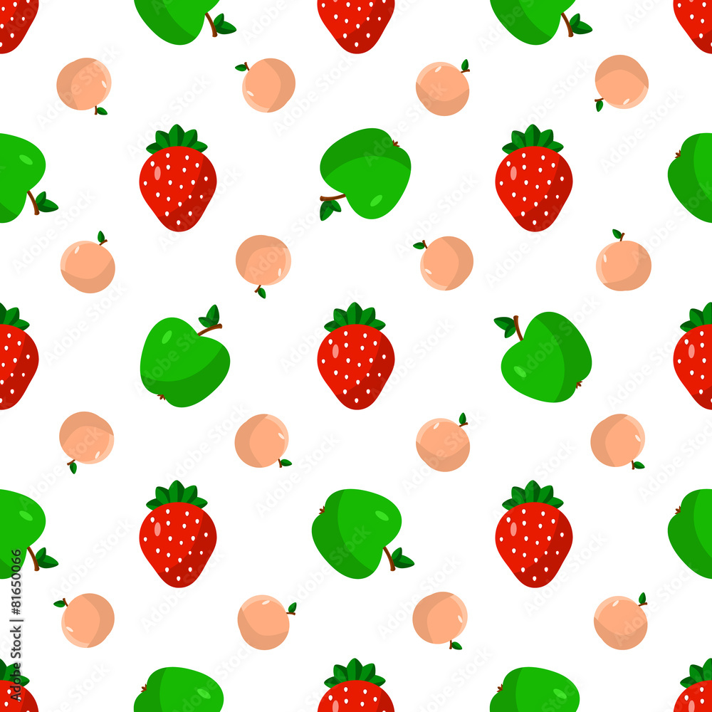 set of fruits, berries set of fruits, berries