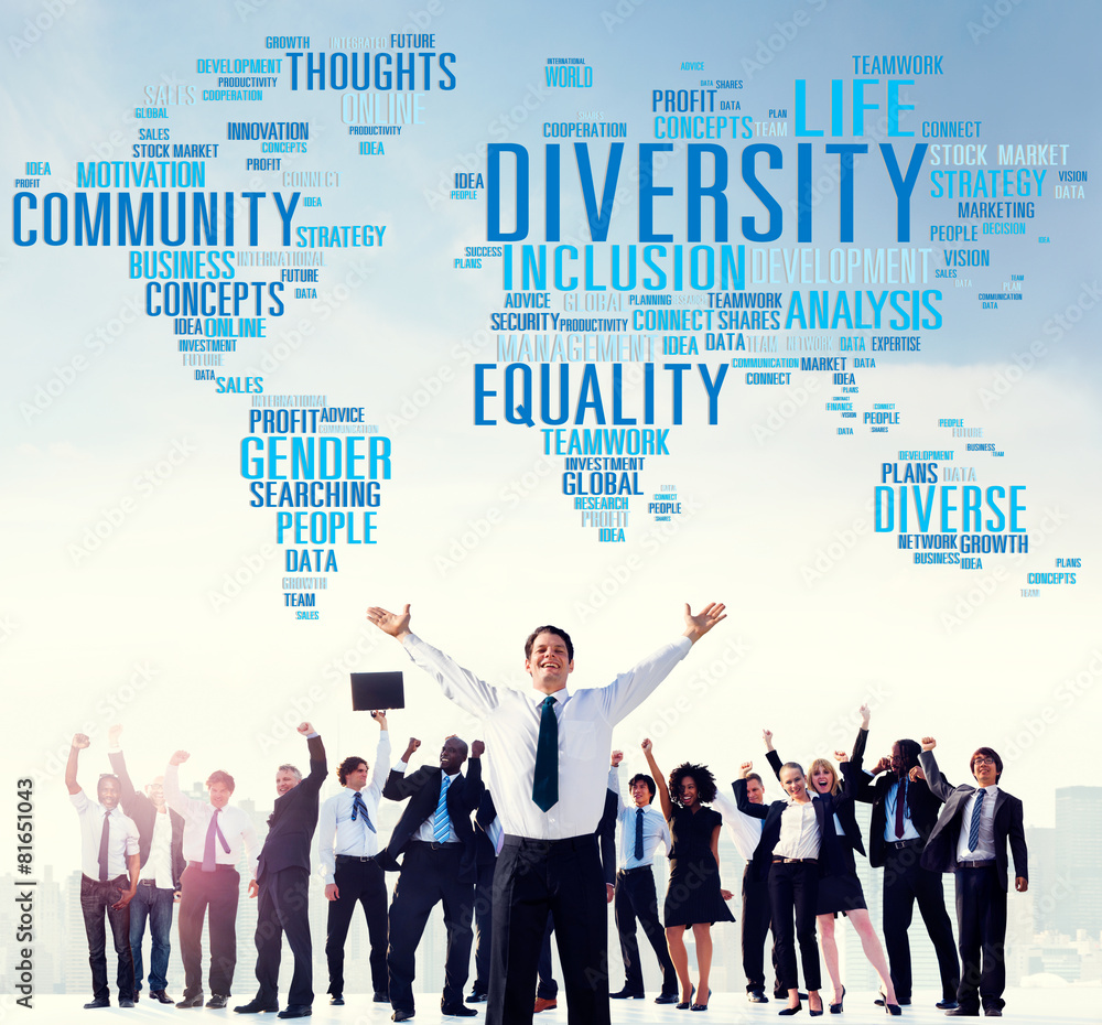 Diversity Community Population Business People Concept Diversity Community Population Business People Concept