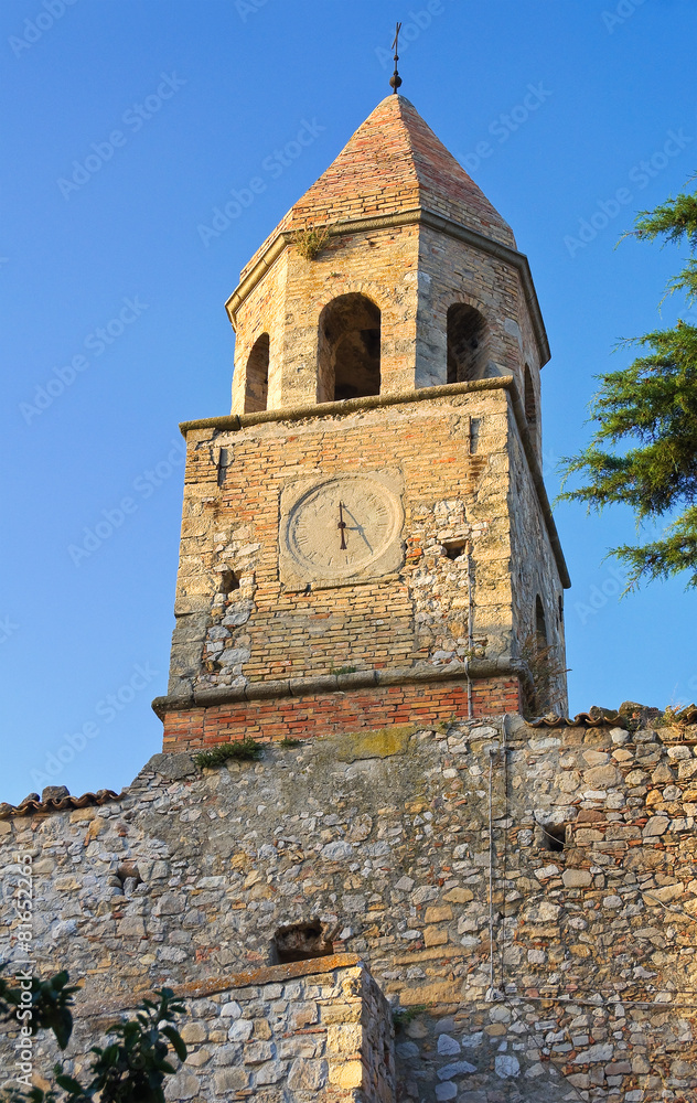 Historical church. Bovino. Puglia. Italy.