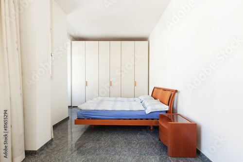 Interior home, bedroom
