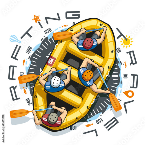 Rafting Travel Boat