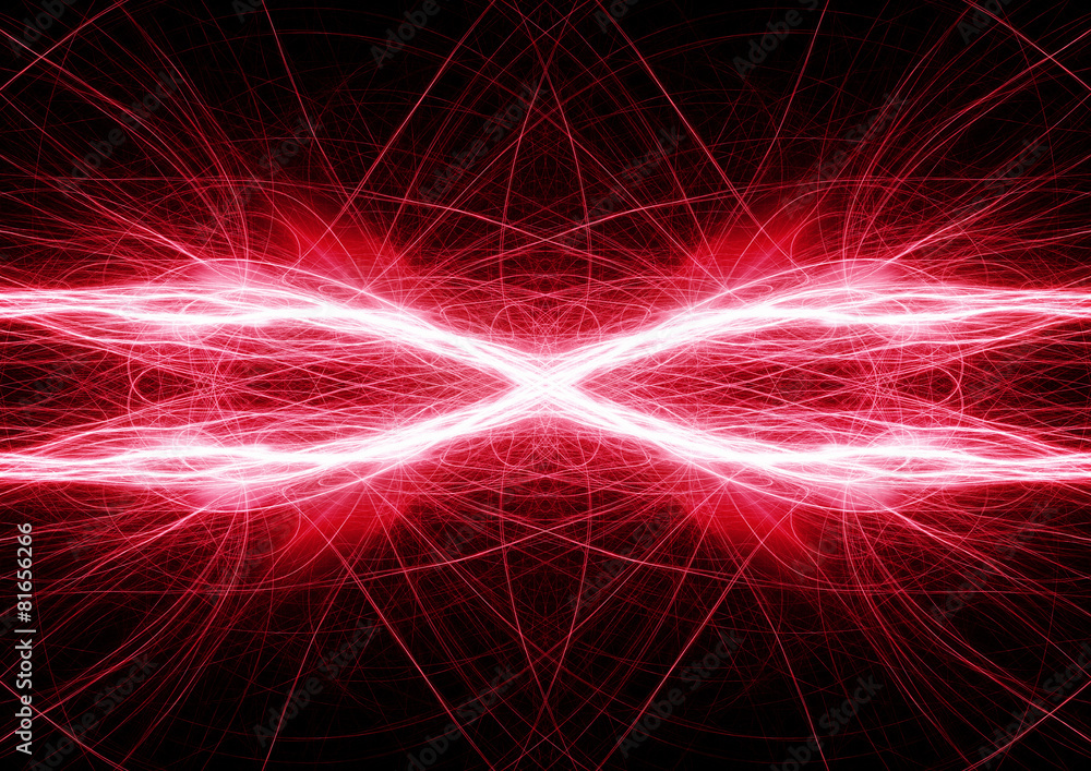 Fantasy red lightning, electrical background Fantasy red lightning, electrical background