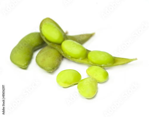 edamame nibbles, boiled green soy beans