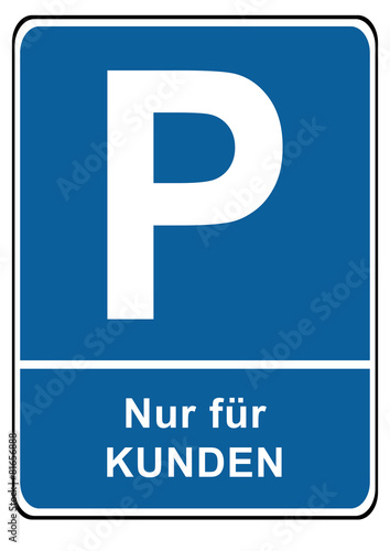 Kundenparkplatz