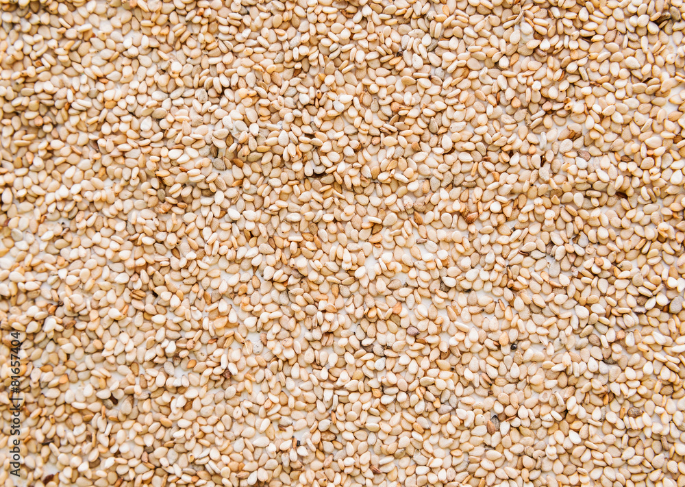 sesame seeds background. sesame seeds background.