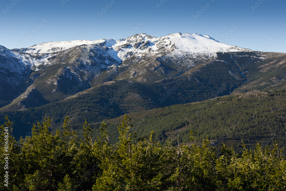 Pico del Lobo. Sierra Norte. Segovia
