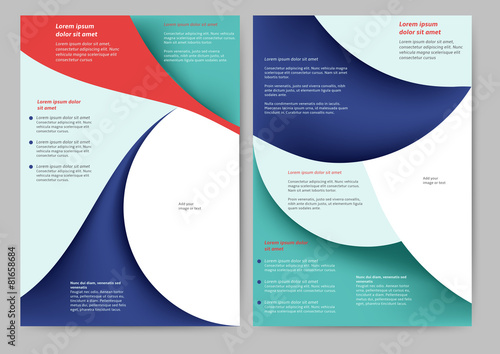 Abstract brochure template