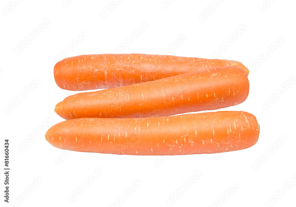 carrot isolated on white background carrot isolated on white background