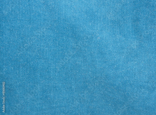 Blue corduroy texture