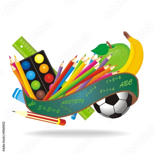 Hintergrund mit Stiften