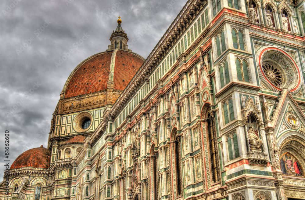 Santa Maria del Fiore, the Cathedral of Florence - Italy