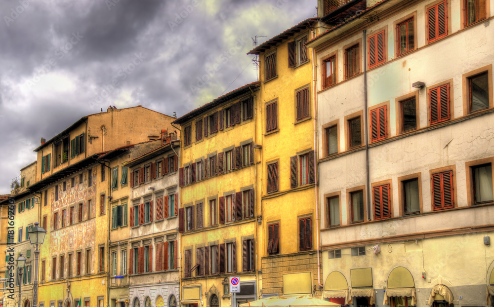 Buildings in the historic centre of Florence - Italy