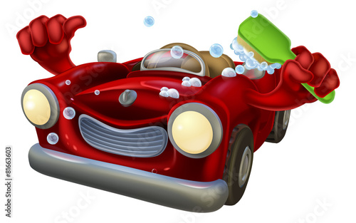 Carwash cartoon