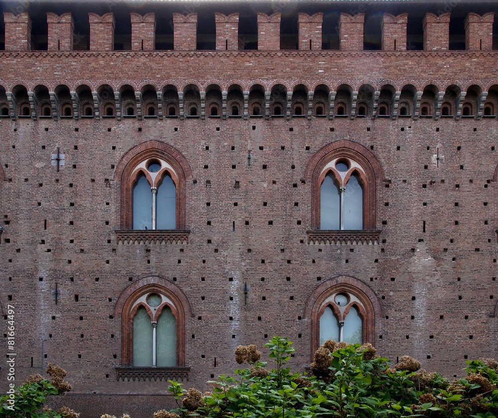 Obraz premium Castello Visconteo