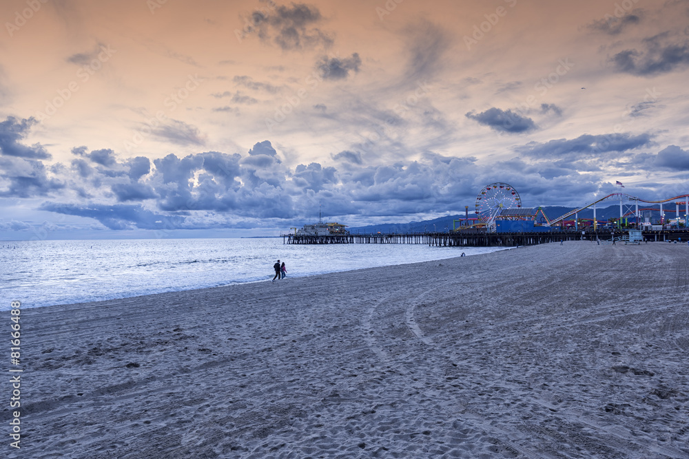 Santa Monica beach