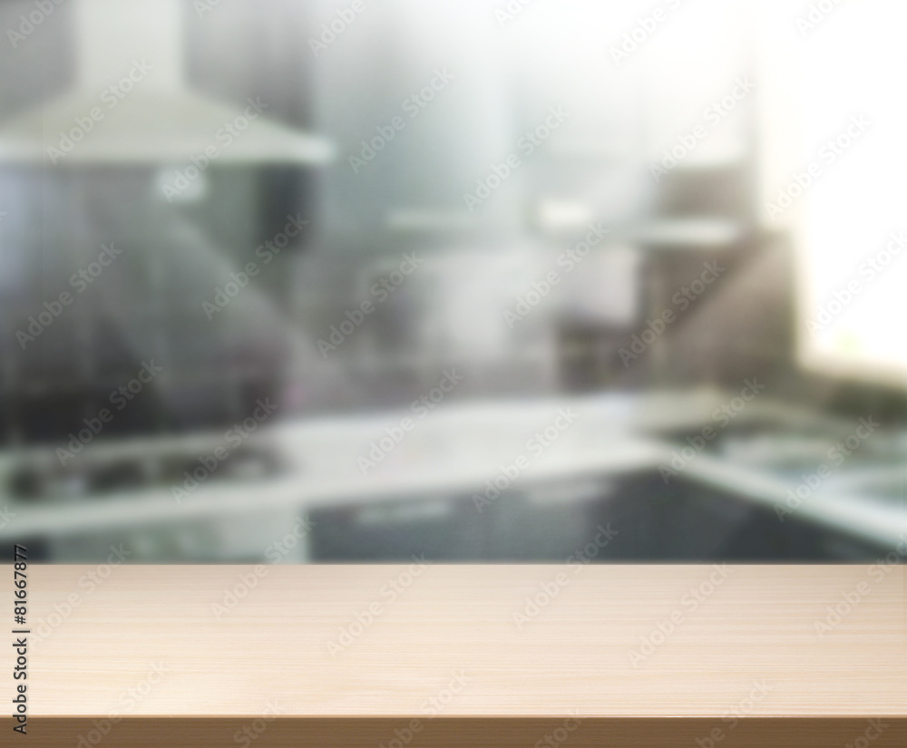 Table Top And Blur Interior Background Table Top And Blur Interior Background