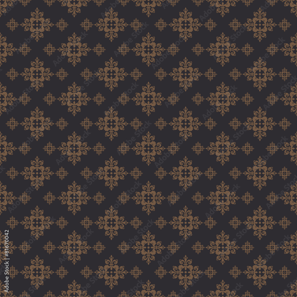 Seamless Damask Wallpaper