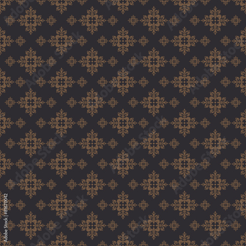 Seamless Damask Wallpaper