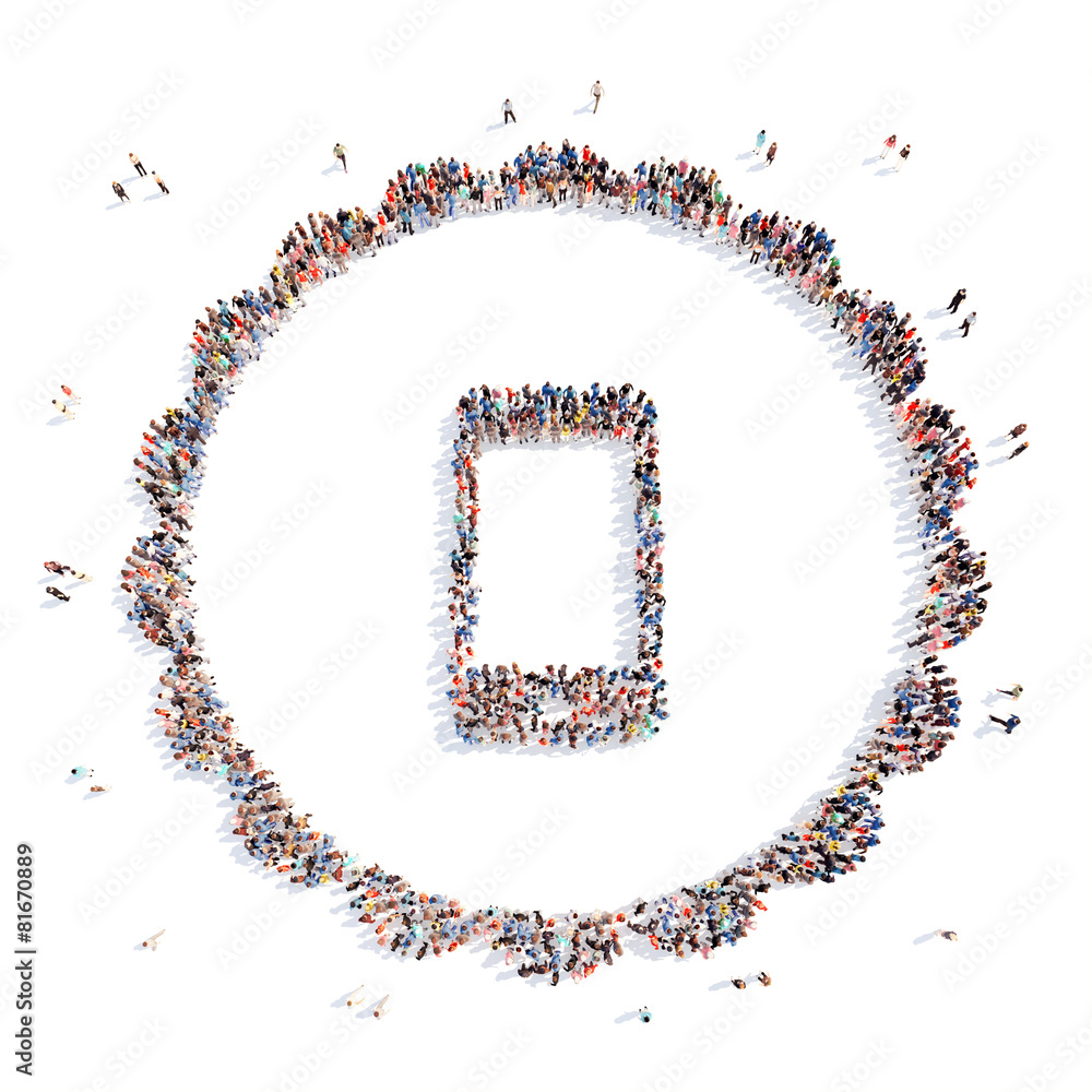 people in the form of media icons. people in the form of media icons.