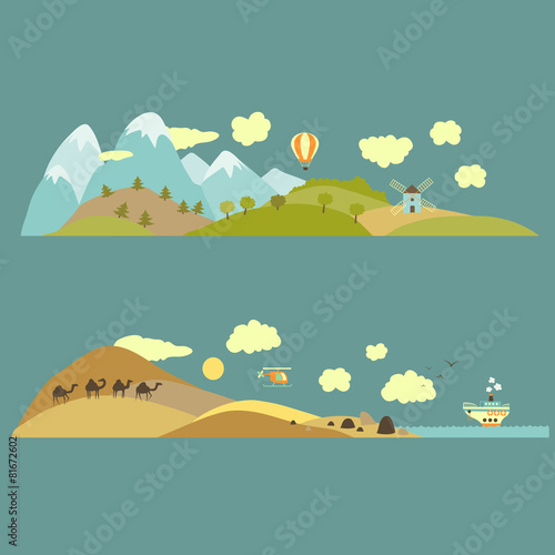 Natural landscapes
