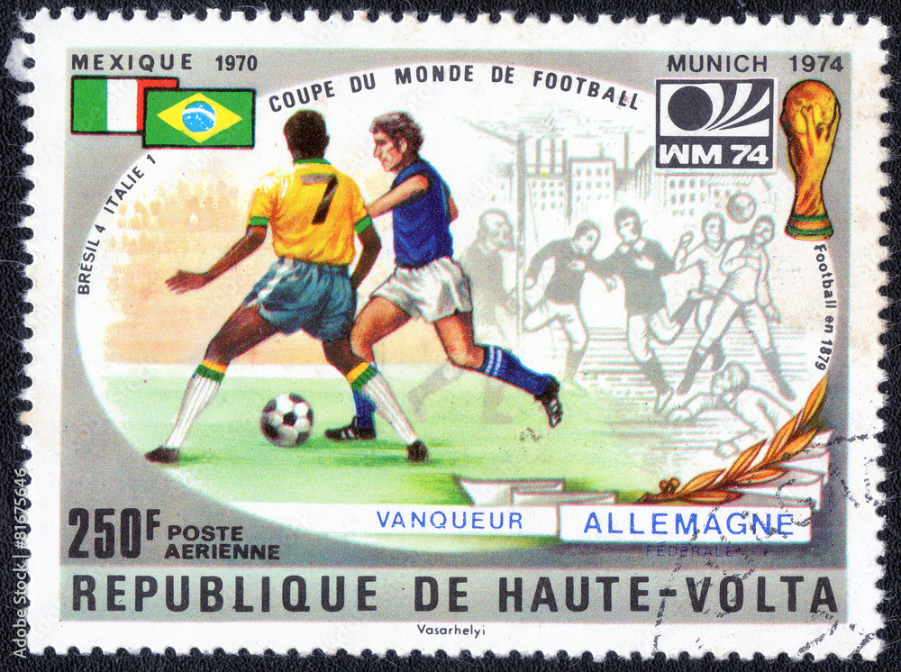 Republique de Haute-Volta - CIRCA 1974 Republique de Haute-Volta - CIRCA 1974