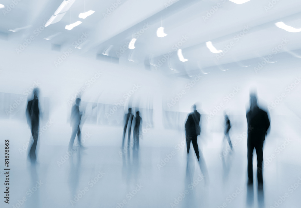 people in the art gallery center people in the art gallery center