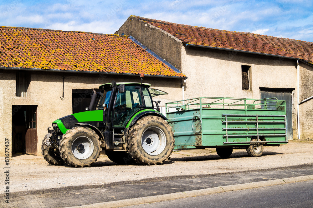 Obraz premium Traktor