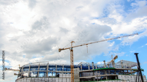 Wallpaper Mural construction site Torontodigital.ca