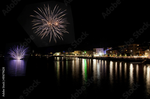 Fireworks on Lake Como © Marco Scisetti