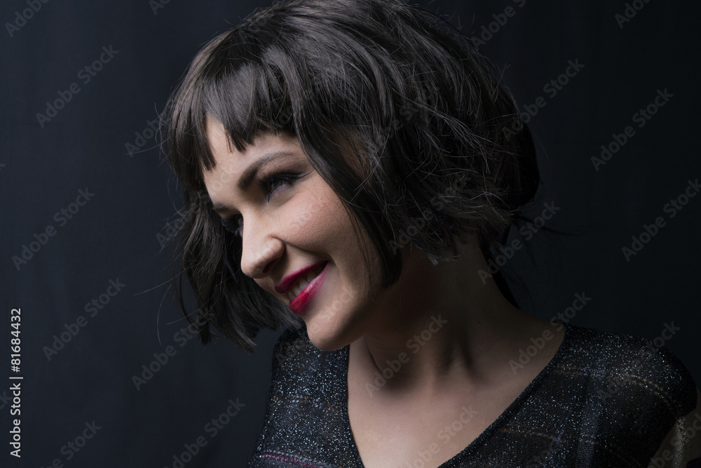 Fototapeta premium Girl smiling