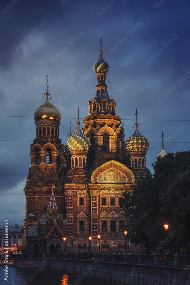 Church on Spilled Blood in Saint Petersburg