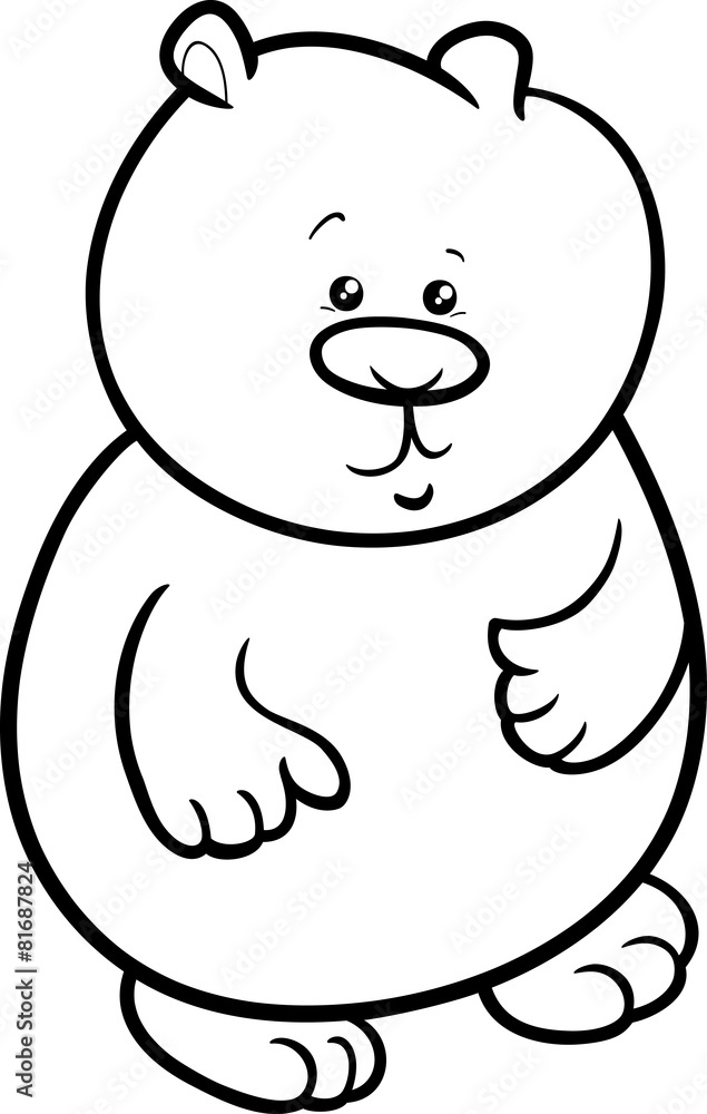 little bear cartoon coloring page little bear cartoon coloring page